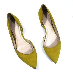 Marc Fisher Shoes - Marc Fisher LTD Chartreuse Sunny d'Orsay Flat Marc Fisher Shoes - Marc Fisher LTD Chartreuse Sunny d'Orsay Flat